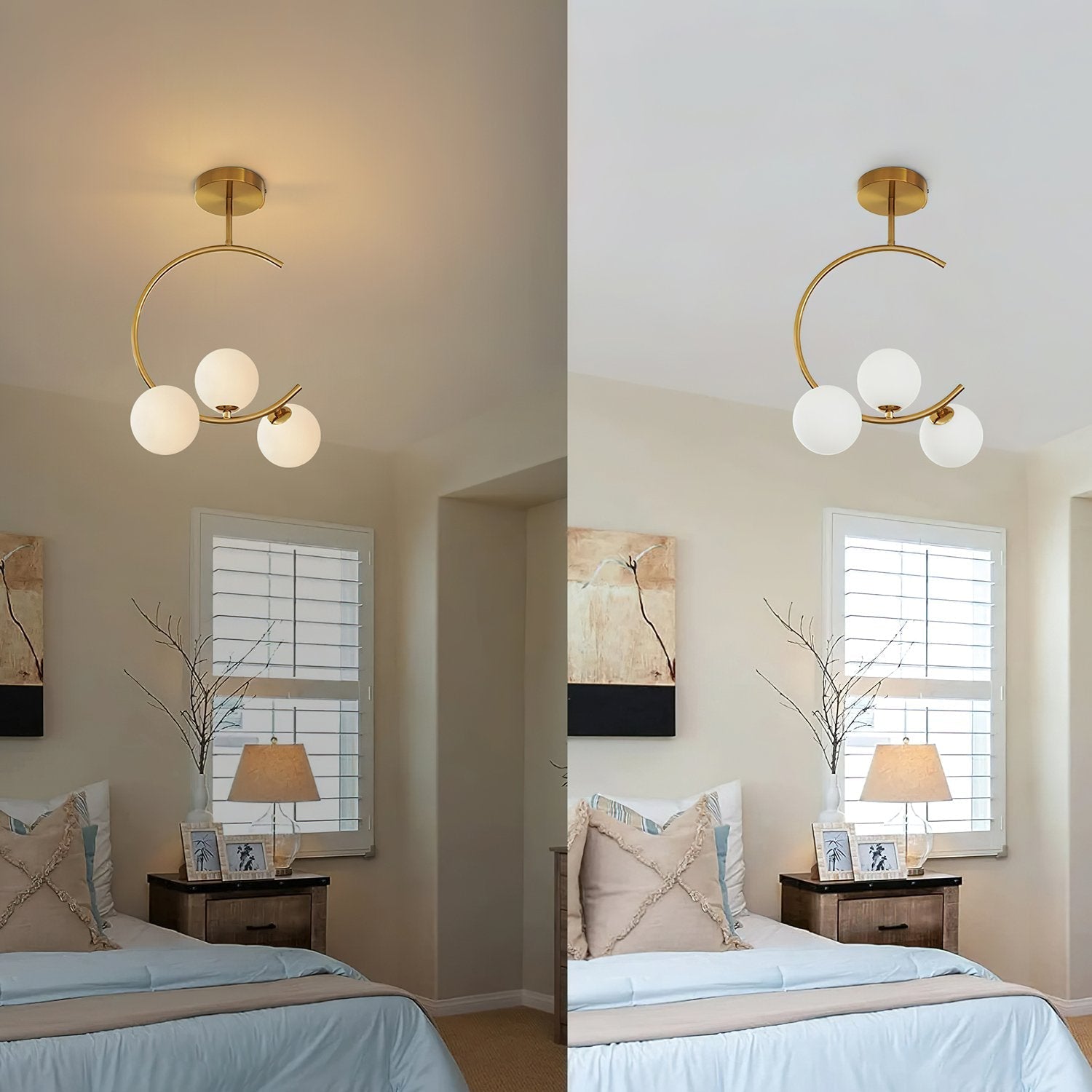 modern-meniscus-glass-globe-ceiling-lamp-artistic-sphere-semi-flush-mount-light-fixture