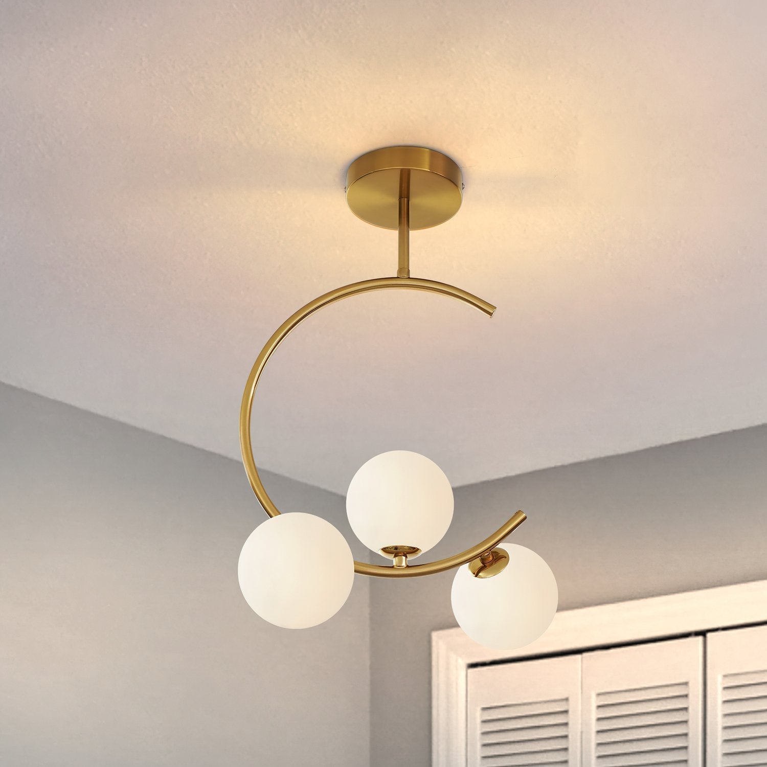 modern-meniscus-glass-globe-ceiling-lamp-artistic-sphere-semi-flush-mount-light-fixture
