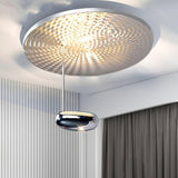 Modern Mercury Chrome Bio-morphic LED Ceiling Light for Contemporary Living Spaces
