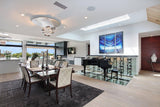 Modern Mercury Pebble LED Ceiling Lamp Sculptural Chrome Flush Mount Light Fixture