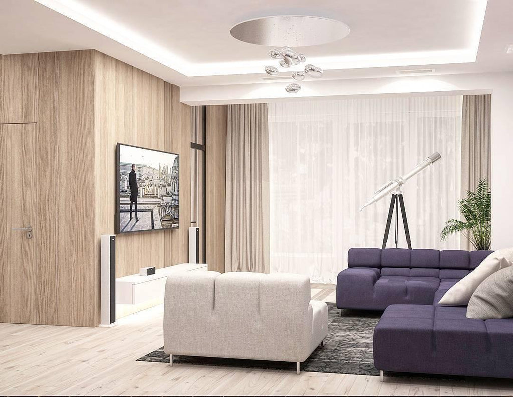 Modern Mercury Pebble LED Ceiling Lamp Sculptural Chrome Flush Mount Light Fixture