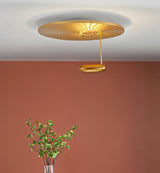 Modern Mercury Chrome Bio-morphic LED Ceiling Light for Contemporary Living Spaces