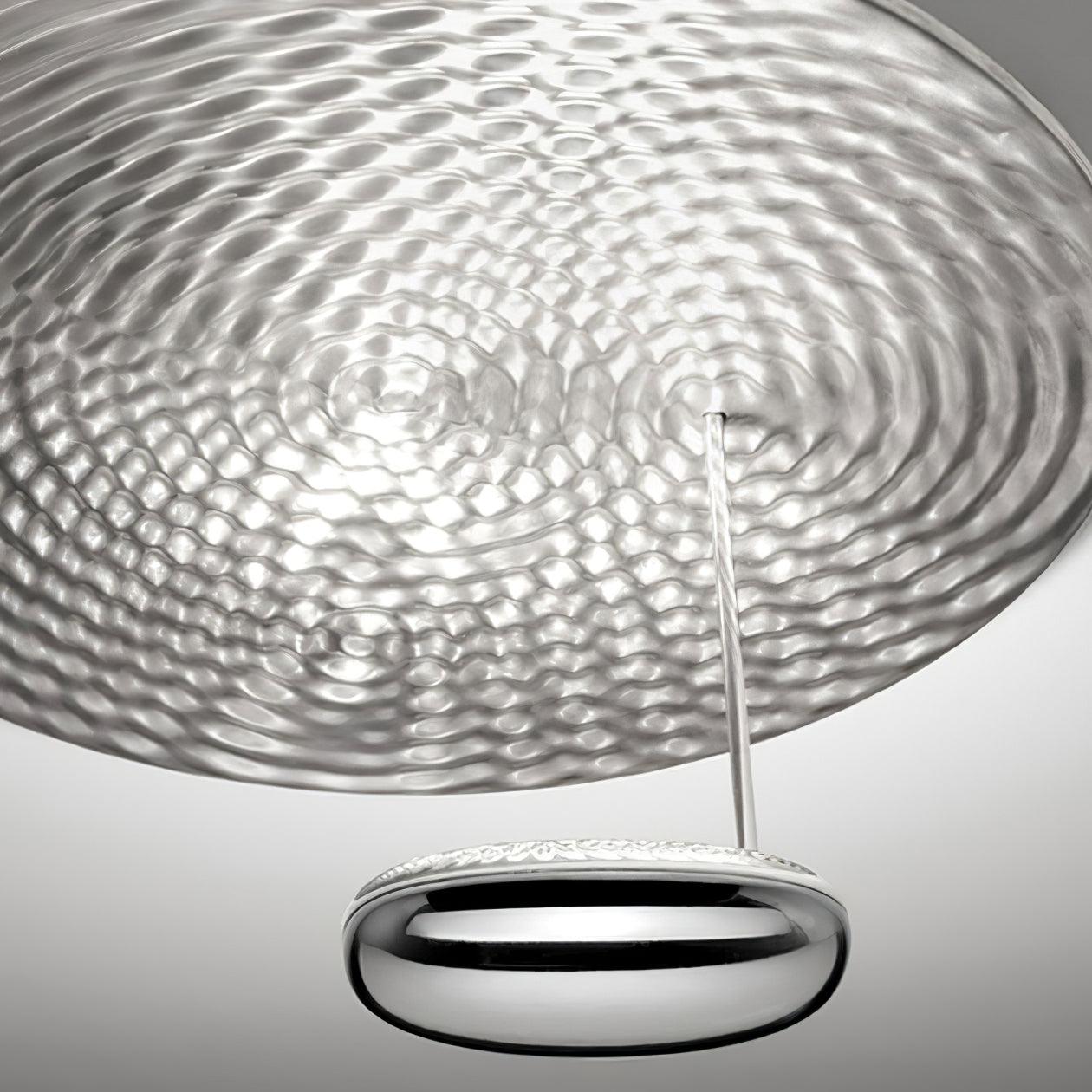 Modern Mercury Chrome Bio-morphic LED Ceiling Light for Contemporary Living Spaces