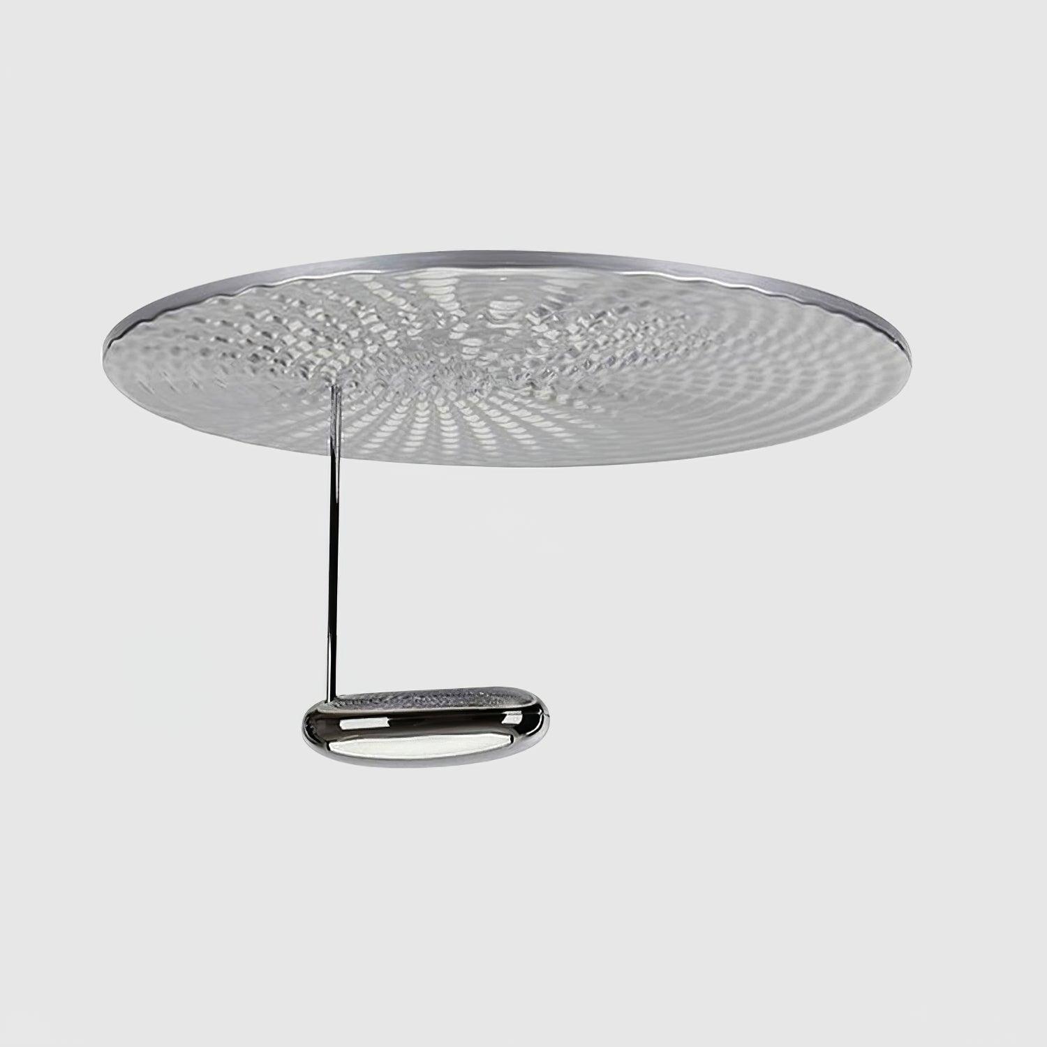 Modern Mercury Chrome Bio-morphic LED Ceiling Light for Contemporary Living Spaces