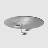 Modern Mercury Chrome Bio-morphic LED Ceiling Light for Contemporary Living Spaces