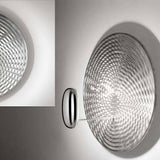 Modern Mercury Chrome Bio-morphic LED Ceiling Light for Contemporary Living Spaces