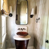 elegant-mid-century-brass-wall-sconce-with-conical-fabric-shade-for-bedroom-and-hallway