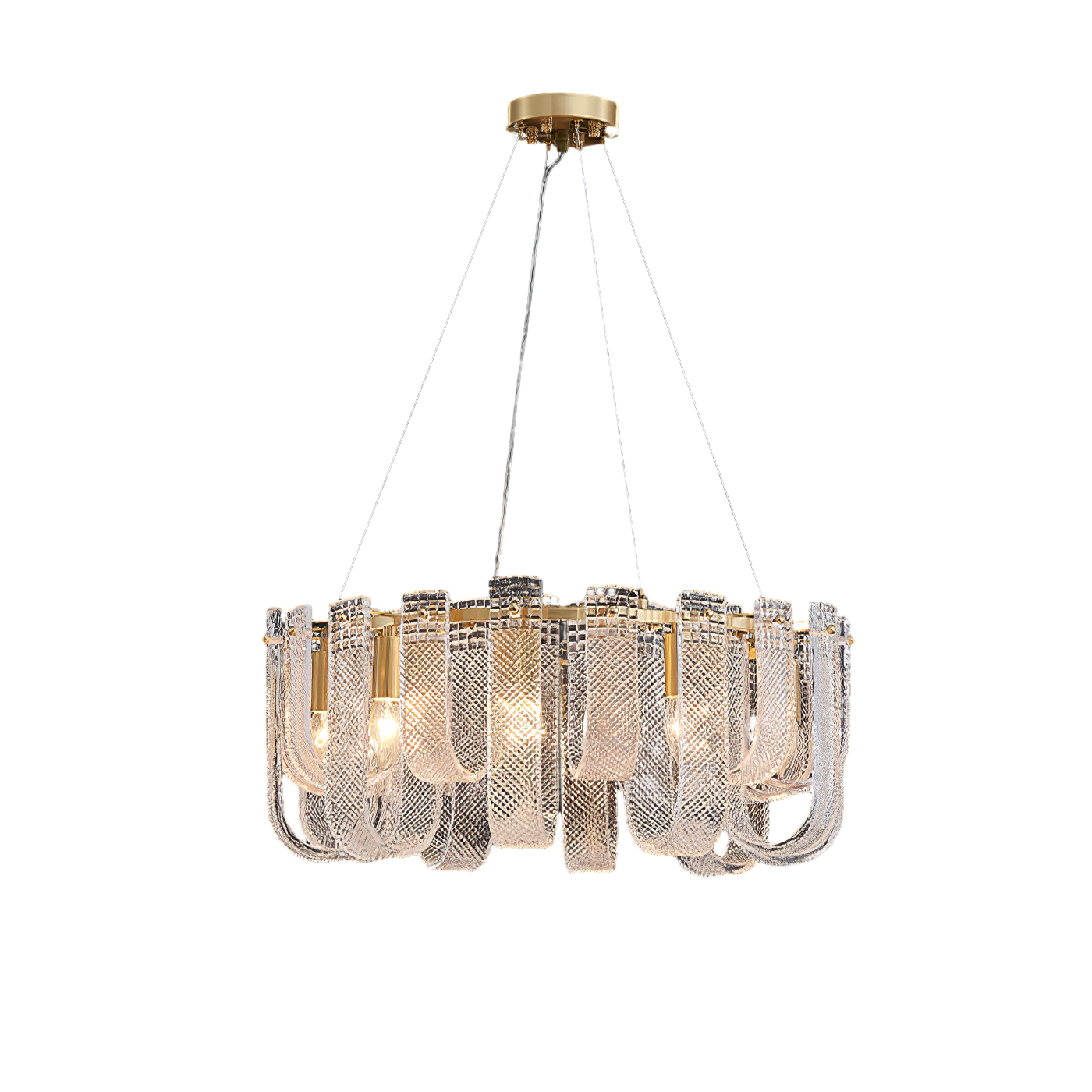 modern-brass-mesh-glass-chandelier-elegant-hand-blown-hanging-pendant-light-fixture