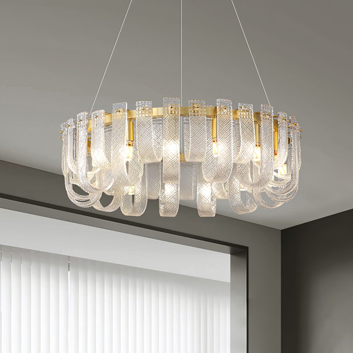 modern-brass-mesh-glass-chandelier-elegant-hand-blown-hanging-pendant-light-fixture