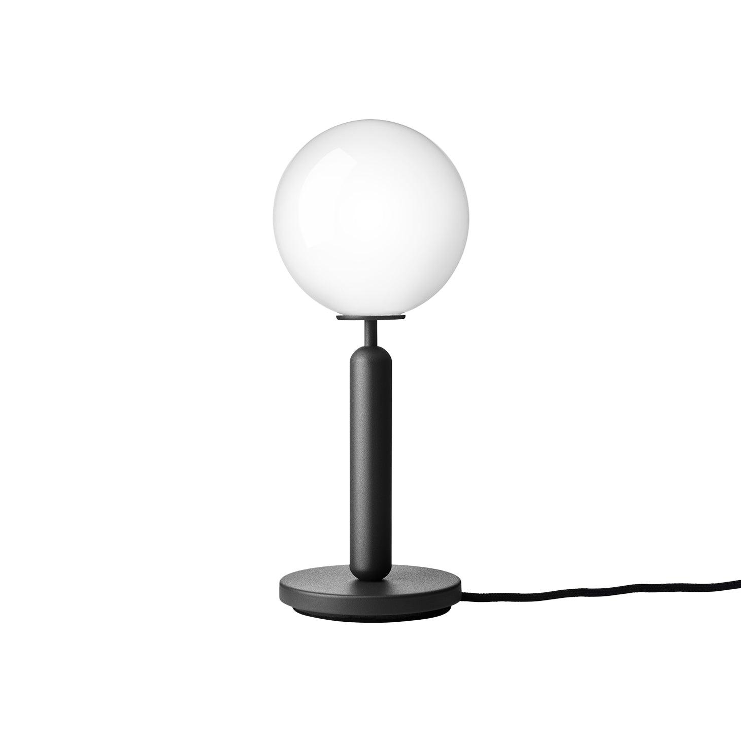 Scandinavian Hand Blown Glass Table Lamp Minimalist Elegant Desk Light for Home Decor