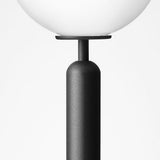 Scandinavian Hand Blown Glass Table Lamp Minimalist Elegant Desk Light for Home Decor