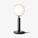 Scandinavian Hand Blown Glass Table Lamp Minimalist Elegant Desk Light for Home Decor