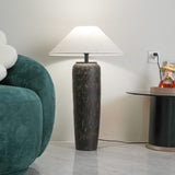 handcrafted-rustic-stoneware-ceramic-floor-lamp-with-white-fabric-shade-for-living-room
