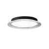 Modern Minimalist Round LED Ceiling Light Aluminum Flush Mount Fixture with Acrylic Diffuser