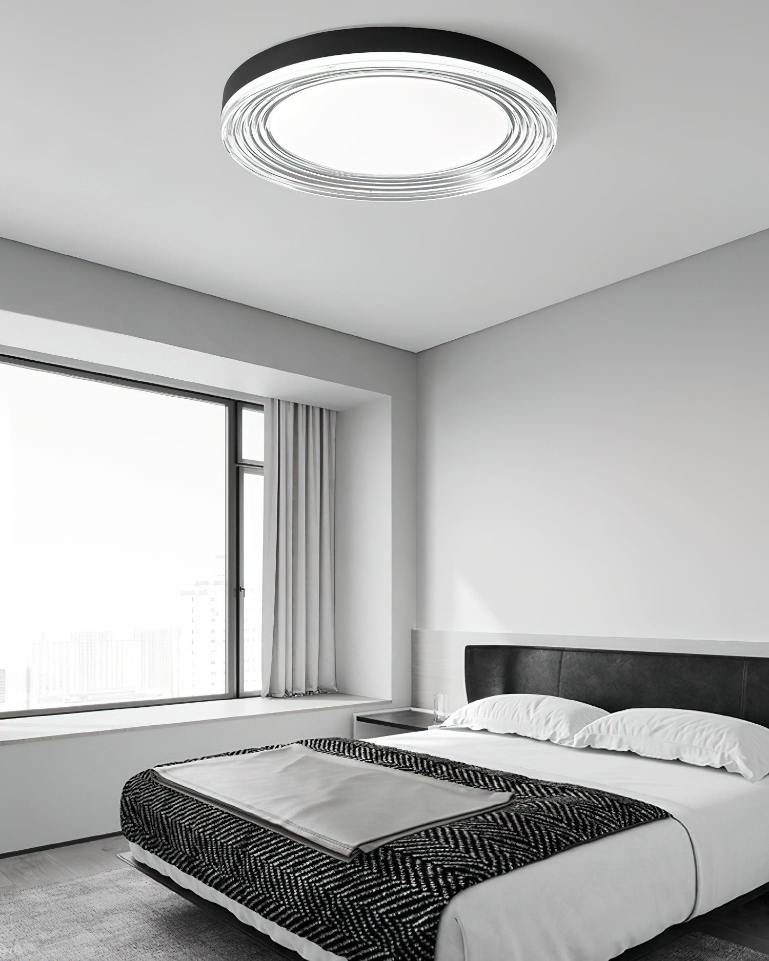 Mimi North Modern LED Flush Mount Ceiling Lamp for Minimalist Interior Lighting