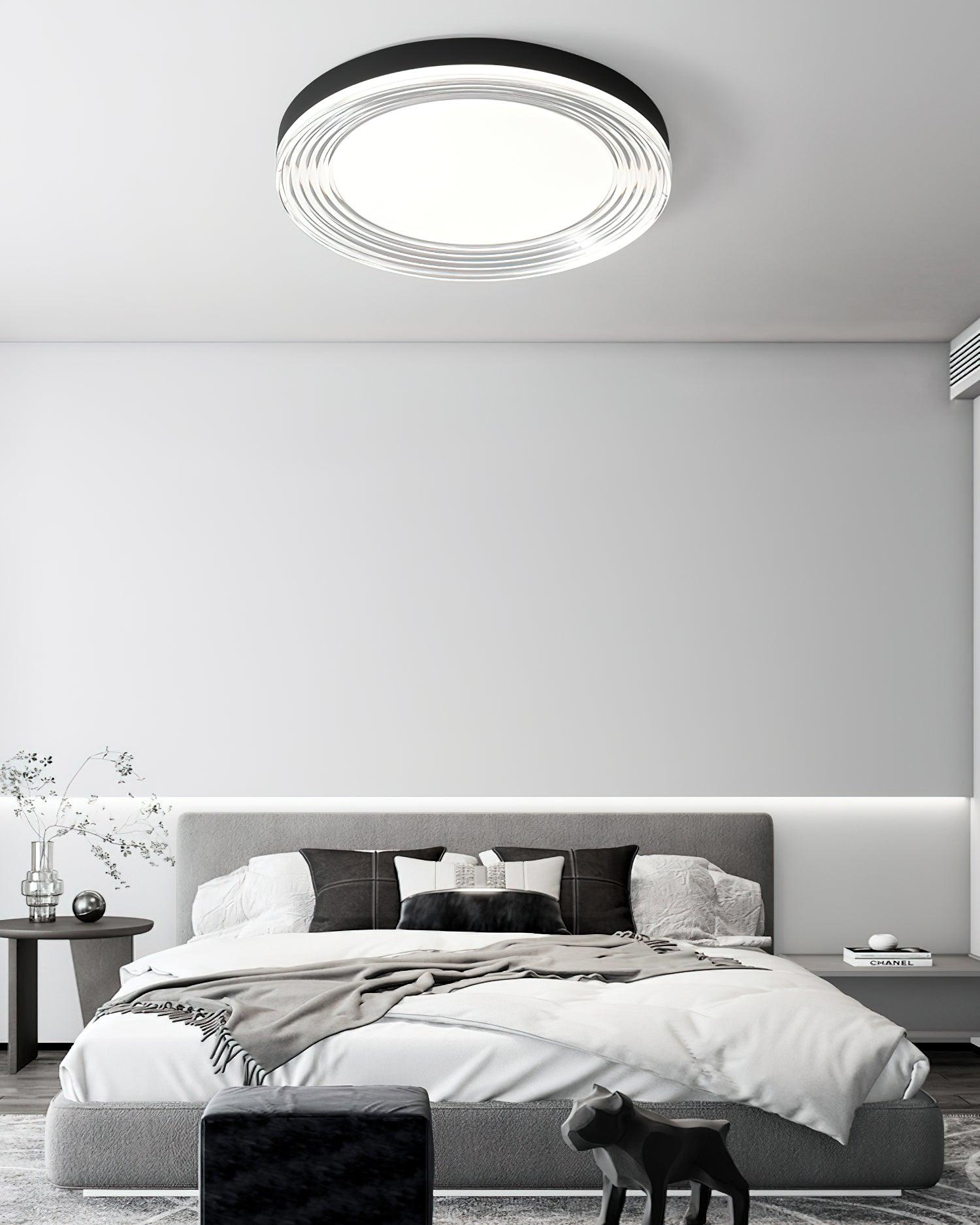 Mimi North Modern LED Flush Mount Ceiling Lamp for Minimalist Interior Lighting