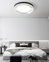 Mimi North Modern LED Flush Mount Ceiling Lamp for Minimalist Interior Lighting