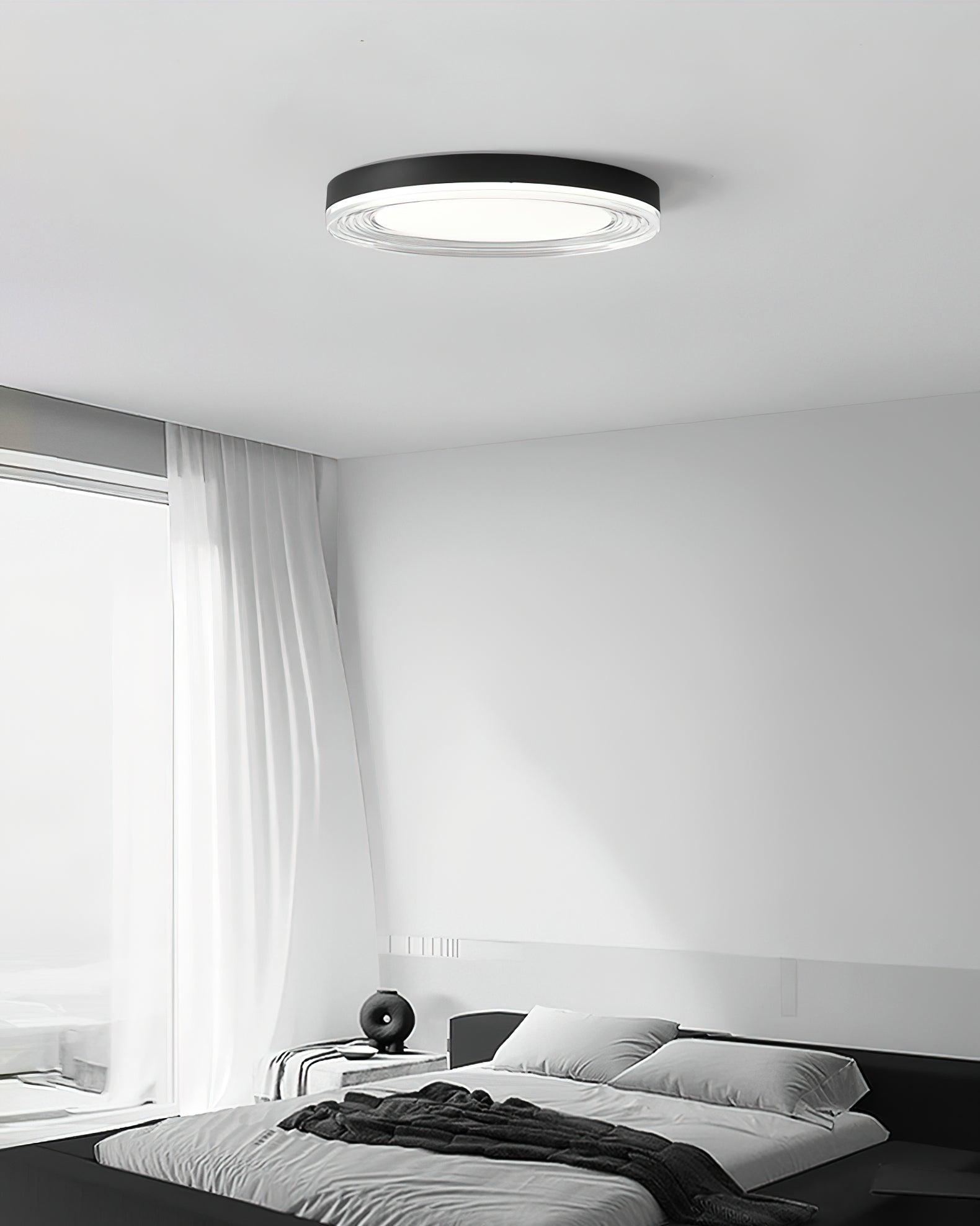 Mimi North Modern LED Flush Mount Ceiling Lamp for Minimalist Interior Lighting