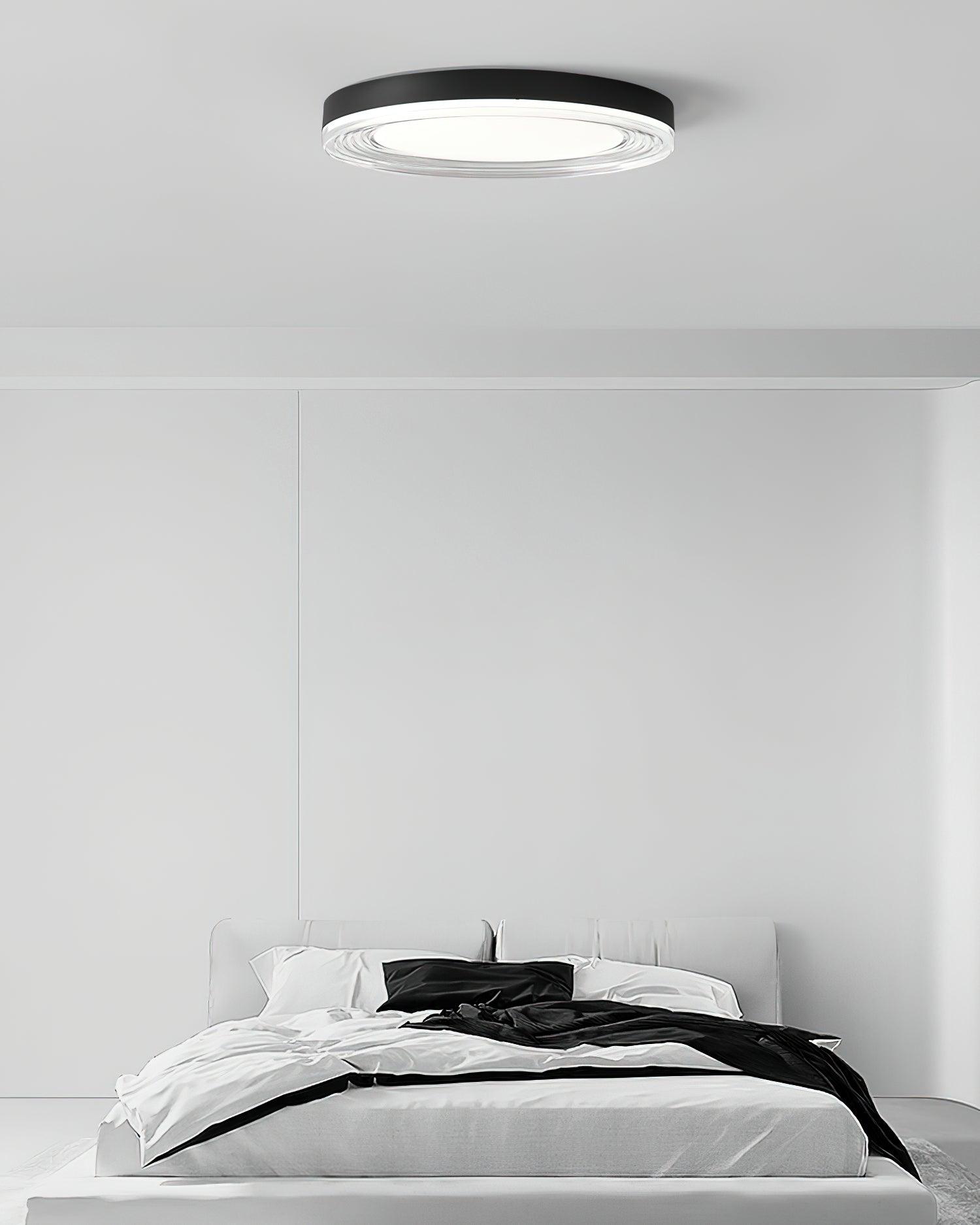 Mimi North Modern LED Flush Mount Ceiling Lamp for Minimalist Interior Lighting