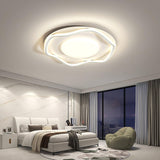 Modern LED Cloud Shape Flush Mount Ceiling Light for Bedroom and Study Room