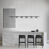 modern-linear-led-island-chandelier-with-conical-glass-shades-and-acrylic-lens-for-dining-room
