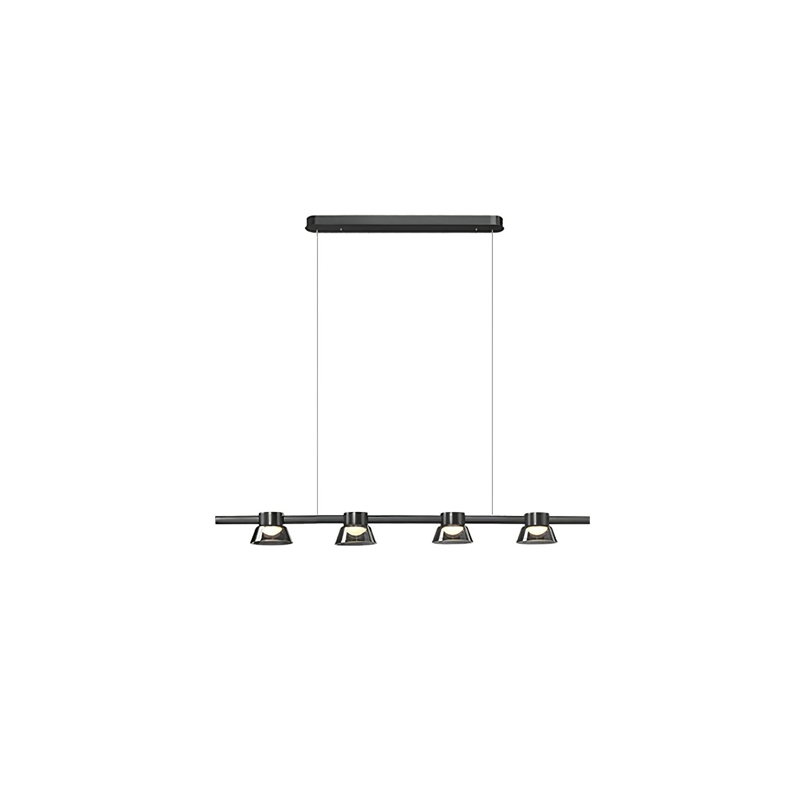 modern-linear-led-island-chandelier-with-conical-glass-shades-and-acrylic-lens-for-dining-room