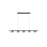 modern-linear-led-island-chandelier-with-conical-glass-shades-and-acrylic-lens-for-dining-room