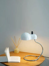 Modern Steel Adjustable Work Lamp Portable Metal Desk Light for Office and Bedside