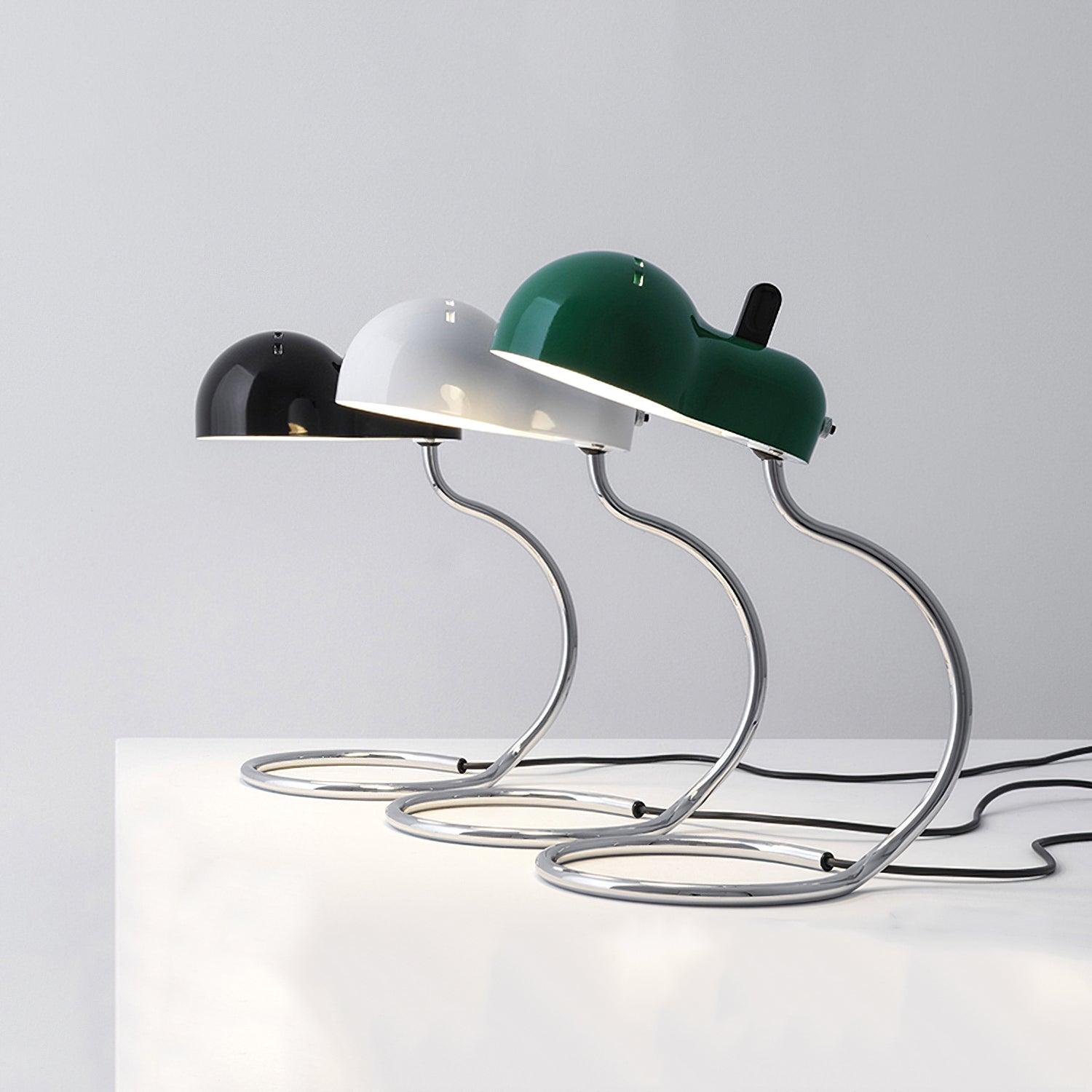 Modern Steel Adjustable Work Lamp Portable Metal Desk Light for Office and Bedside