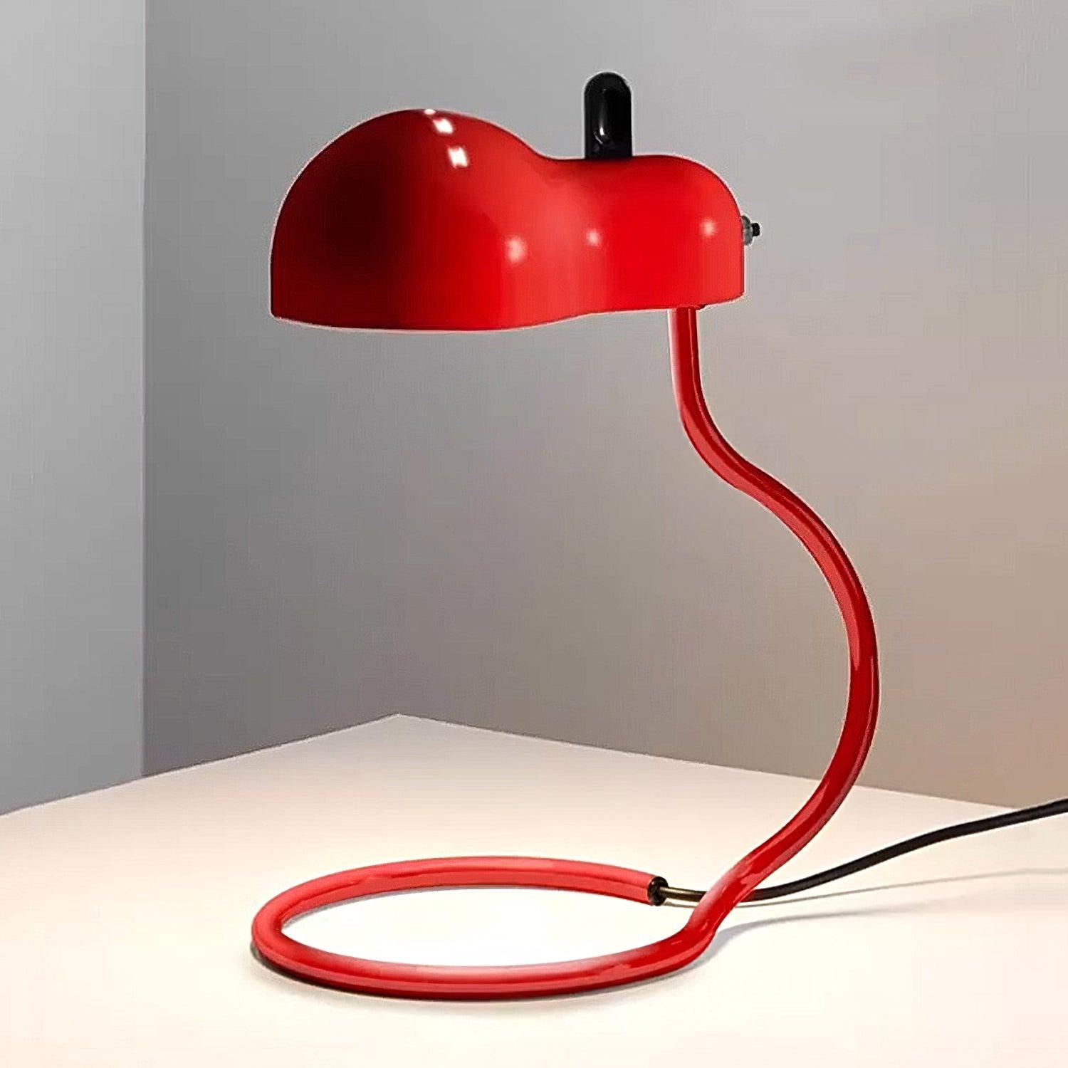 Modern Steel Adjustable Work Lamp Portable Metal Desk Light for Office and Bedside