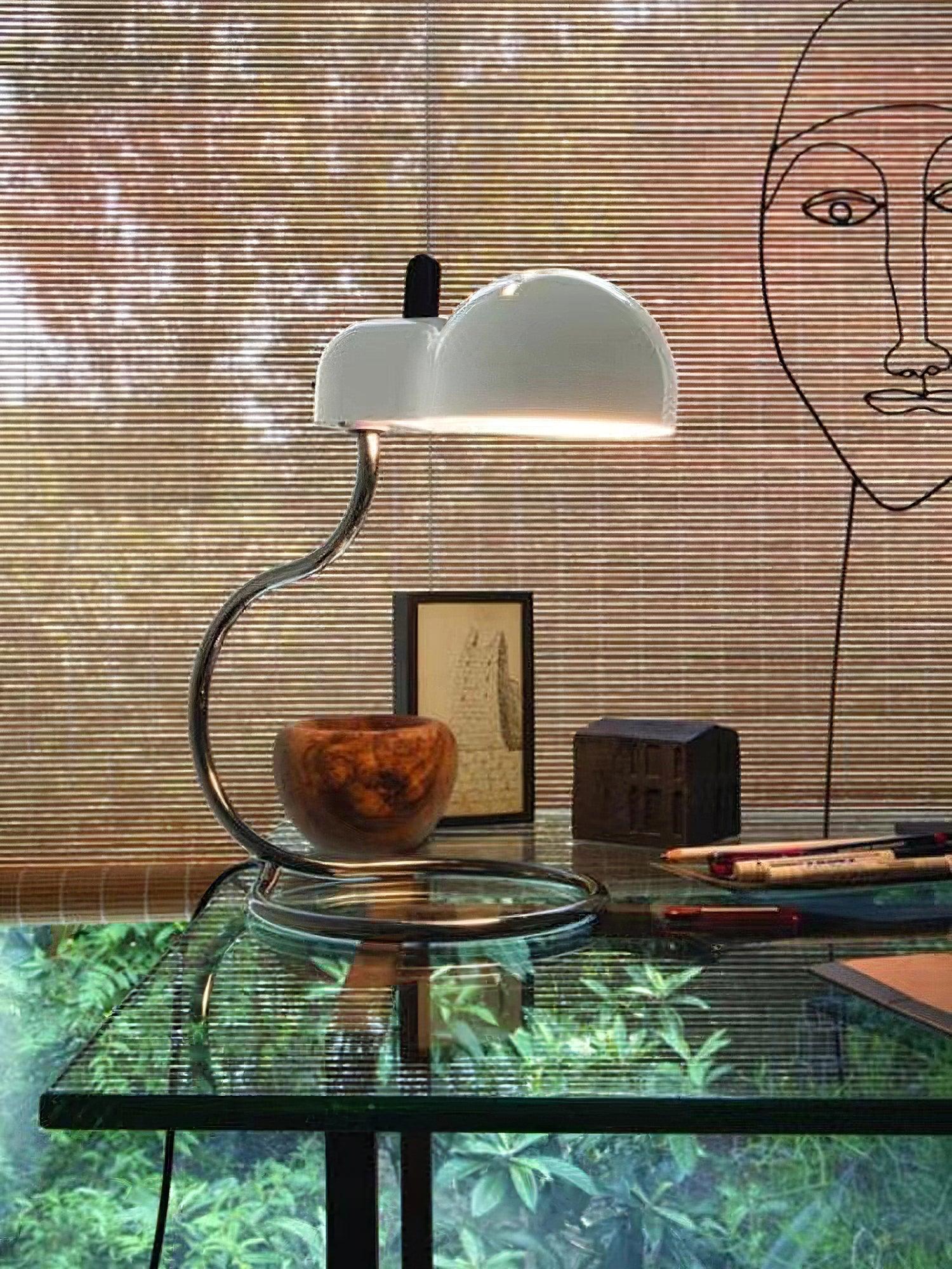 Modern Steel Adjustable Work Lamp Portable Metal Desk Light for Office and Bedside