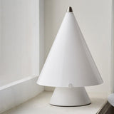 Modern Miza Glass LED Table Lamp Touch Control Dimmable Reading Light for Bedside and Office