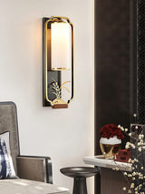 modern-chinese-wall-sconce-geometric-brass-and-white-glass-interior-accent-lighting