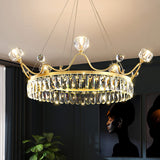 elegant-crown-design-crystal-chandelier-brass-hanging-light-with-three-color-led