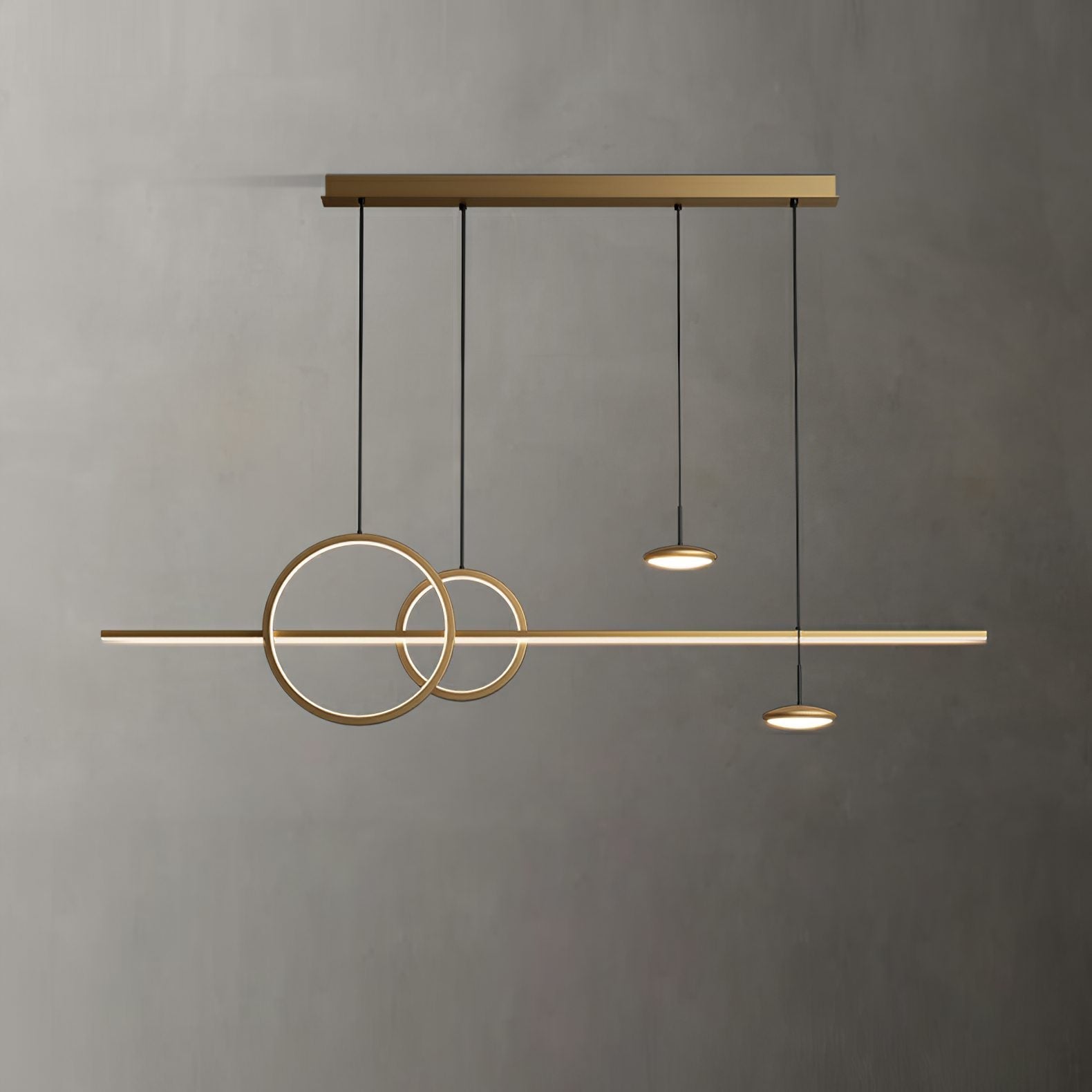 minimalist-geometric-led-chandelier-modern-brass-and-acrylic-pendant-light