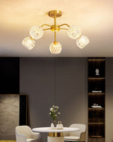 modern-gold-brass-and-textured-glass-ceiling-lamp-elegant-crystal-style-semi-flush-mount-lighting