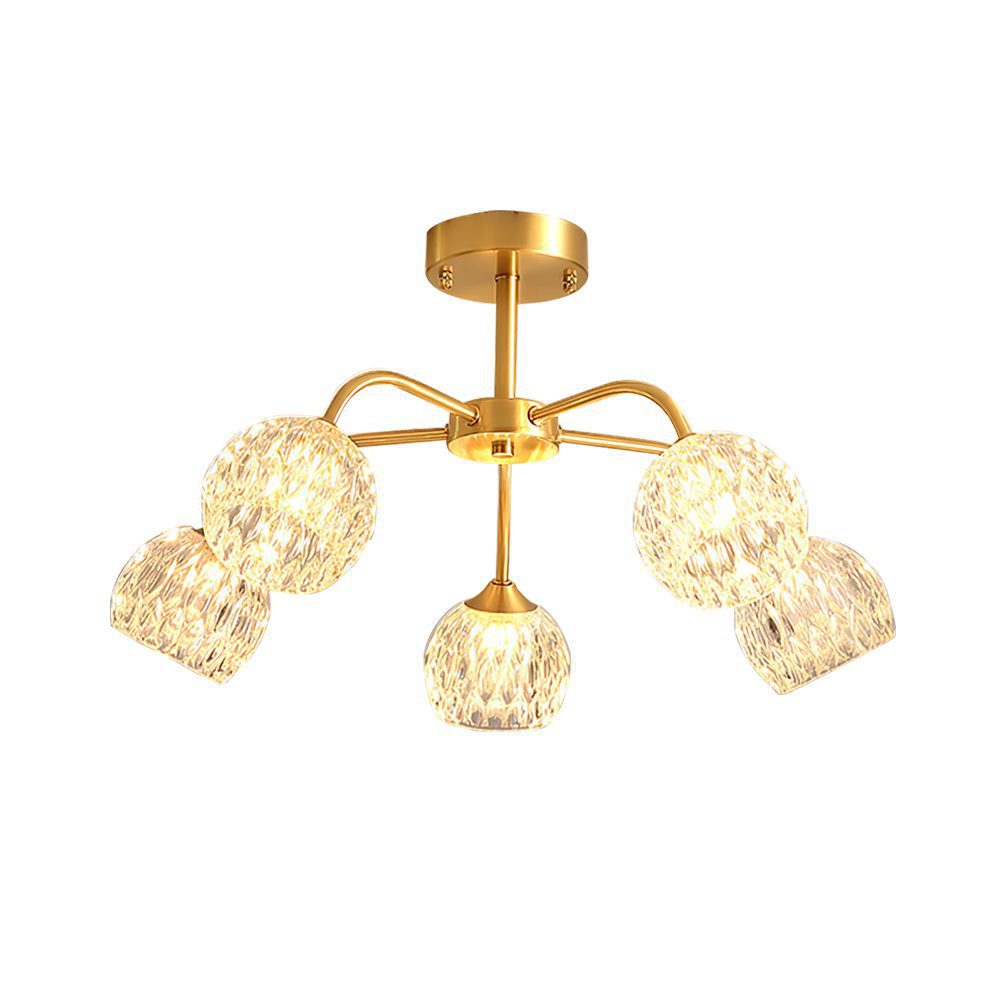 modern-gold-brass-and-textured-glass-ceiling-lamp-elegant-crystal-style-semi-flush-mount-lighting