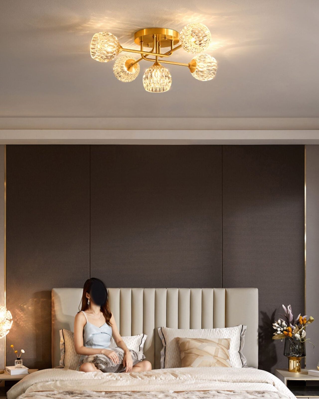 modern-gold-brass-and-textured-glass-ceiling-lamp-elegant-crystal-style-semi-flush-mount-lighting