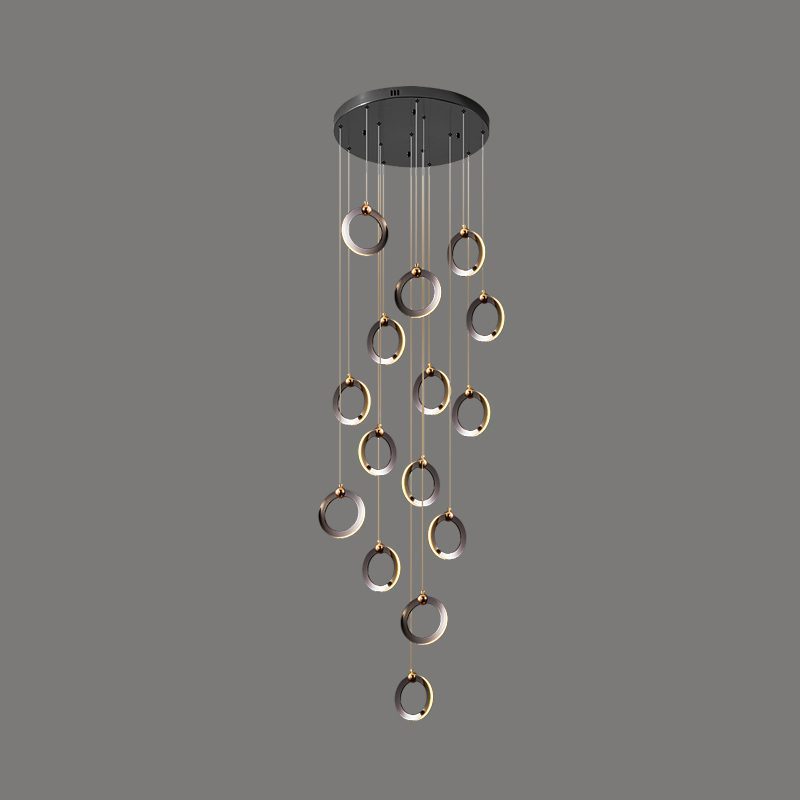 contemporary-multi-light-led-pearl-pendant-chandelier-for-living-room-and-foyer