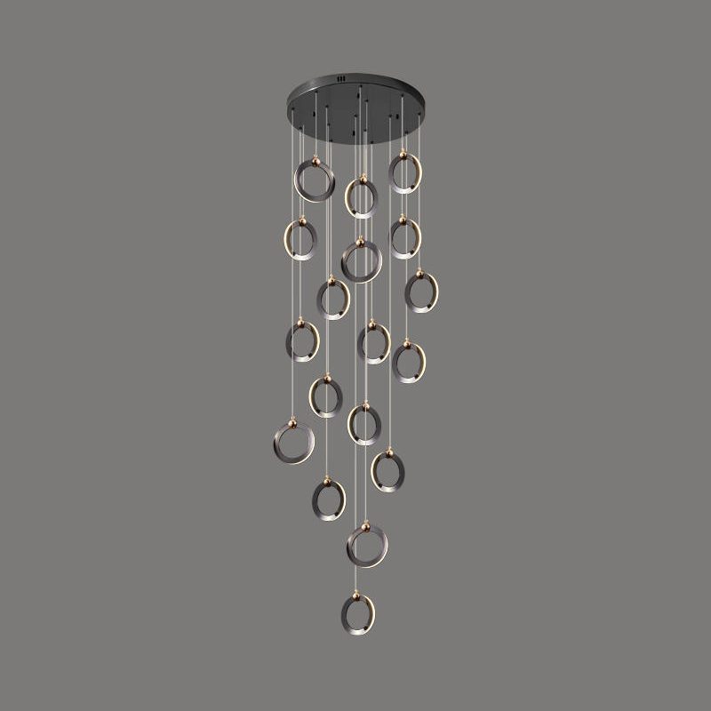 contemporary-multi-light-led-pearl-pendant-chandelier-for-living-room-and-foyer