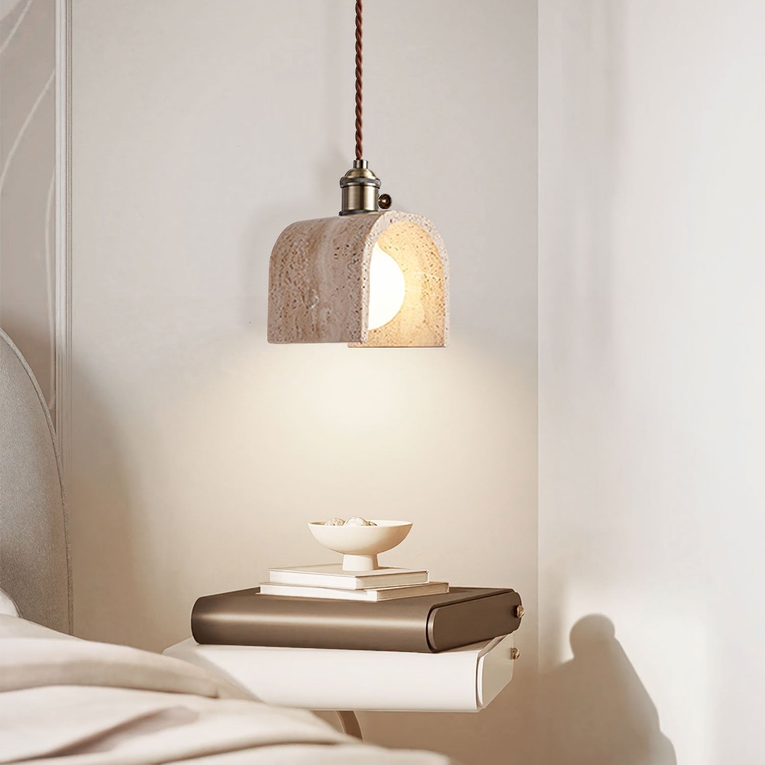 yellow-travertine-natural-stone-pendant-light-minimalist-modern-hanging-ceiling-lamp-for-home