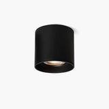 Minimalist Surface Mounted LED Ceiling Light with Aluminum Body and Ridged Accent