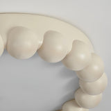 Molina Modern Resin Integrated LED Flush Mount Ceiling Light for Bedroom and Living Room