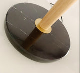 Mona Modern Glass Table Lamp with Marble Base for Elegant Interior Task Lighting