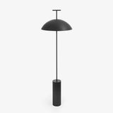 Monolith Dome Floor Lamp Minimalist Metal Standing Light for Living Room and Office