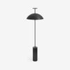 Monolith Dome Floor Lamp Minimalist Metal Standing Light for Living Room and Office