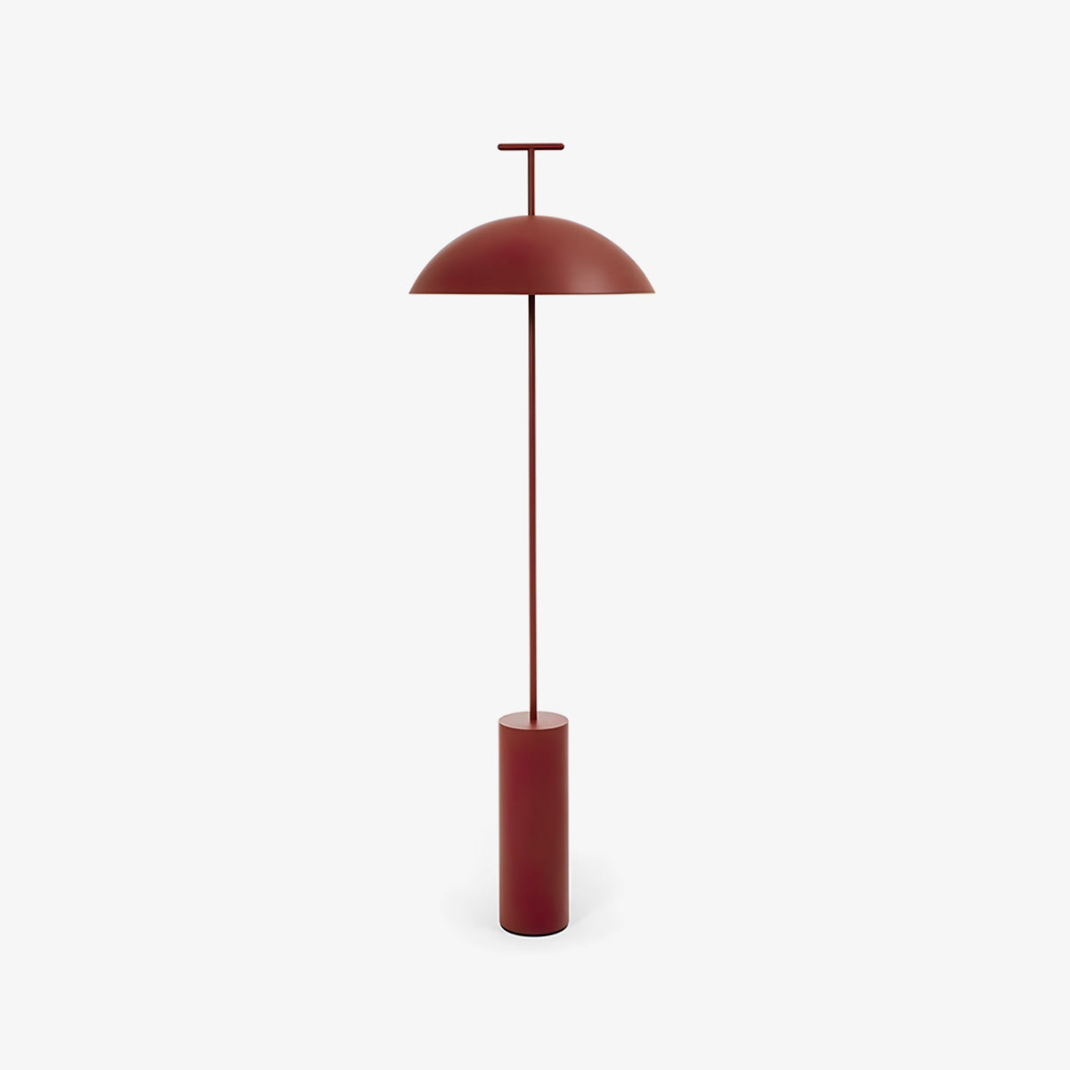 Monolith Dome Floor Lamp Minimalist Metal Standing Light for Living Room and Office
