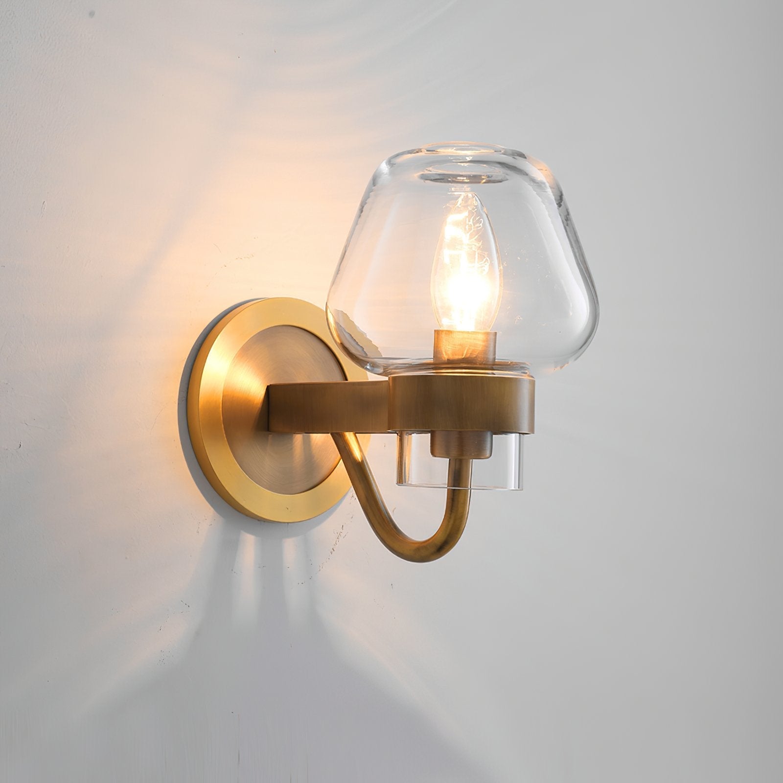modern-handcrafted-solid-brass-wall-sconce-with-clear-glass-shade-and-integrated-led