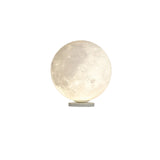 Modern Moon Sphere LED Table Lamp with Realistic Lunar Texture Surface