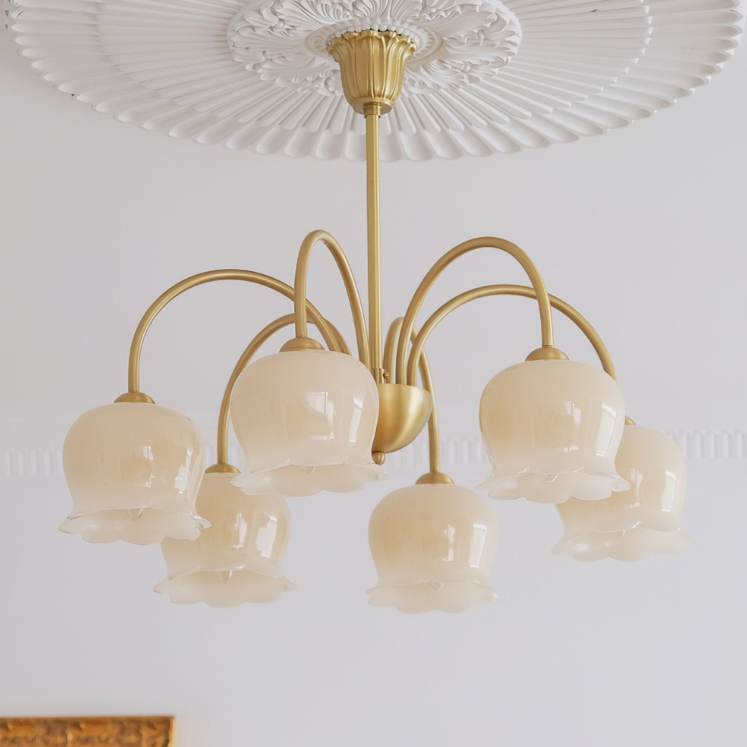 morup-elegant-floral-brass-and-resin-chandelier-with-shimmering-arches-and-cream-accents